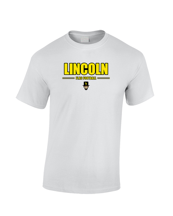 Lincoln HS Flag Football Keen - Cotton T-Shirt