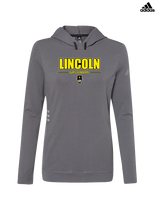 Lincoln HS Flag Football Keen - Womens Adidas Hoodie