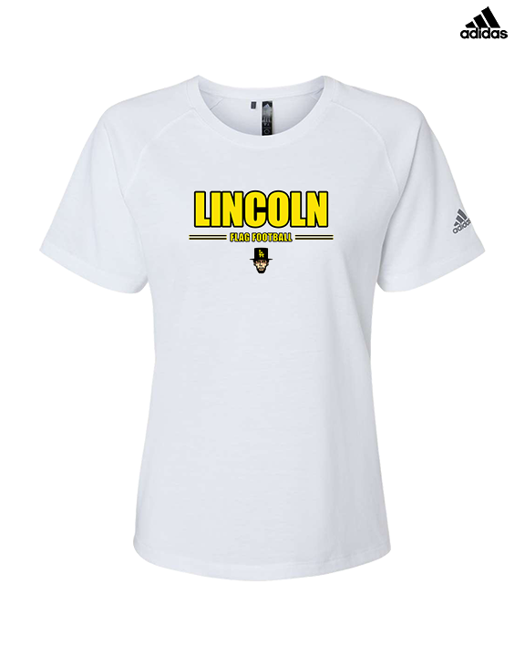 Lincoln HS Flag Football Keen - Womens Adidas Performance Shirt