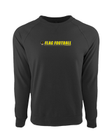 Lincoln HS Flag Football Lines - Crewneck Sweatshirt