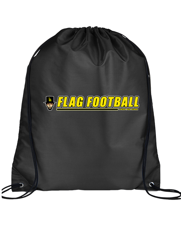 Lincoln HS Flag Football Lines - Drawstring Bag