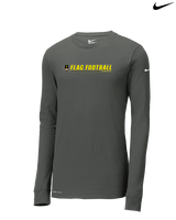 Lincoln HS Flag Football Lines - Mens Nike Longsleeve