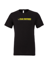 Lincoln HS Flag Football Lines - Tri-Blend Shirt