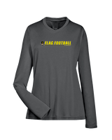 Lincoln HS Flag Football Lines - Womens Performance Longsleeve