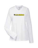 Lincoln HS Flag Football Lines - Womens Performance Longsleeve