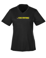 Lincoln HS Flag Football Lines - Womens Performance Shirt