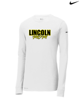 Lincoln HS Flag Football Mom - Mens Nike Longsleeve