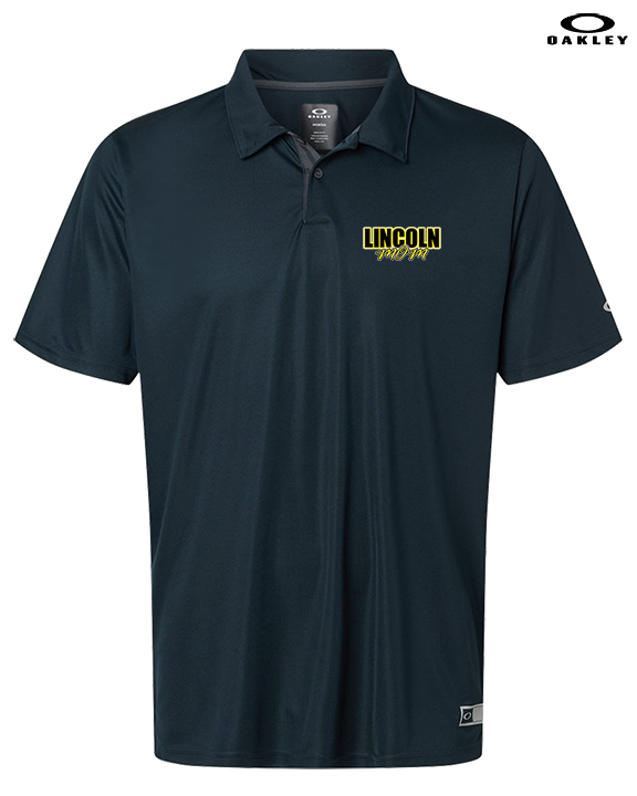 Lincoln HS Flag Football Mom - Mens Oakley Polo