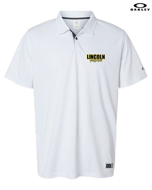 Lincoln HS Flag Football Mom - Mens Oakley Polo