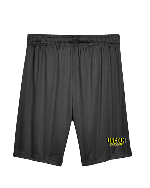 Lincoln HS Flag Football Mom - Mens Training Shorts with Pockets
