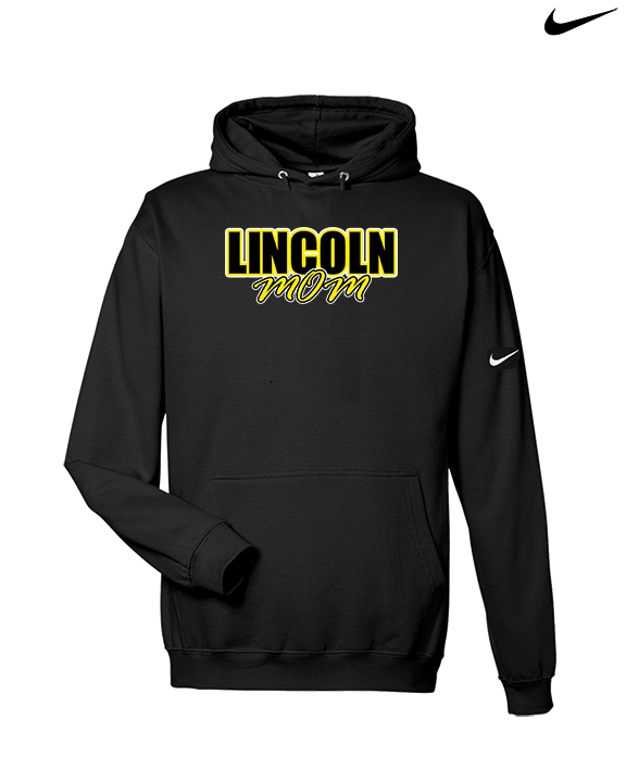 Lincoln HS Flag Football Mom - Nike Club Fleece Hoodie