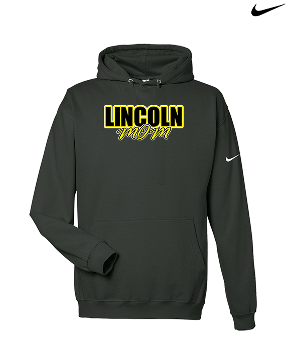 Lincoln HS Flag Football Mom - Nike Club Fleece Hoodie