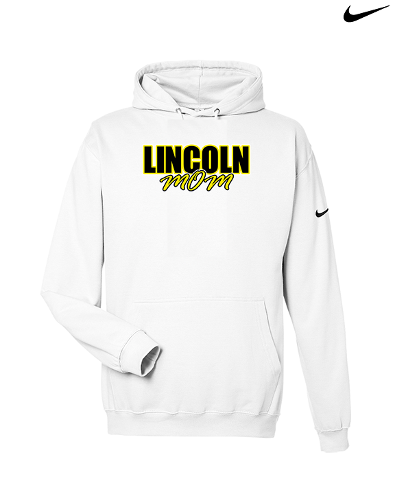 Lincoln HS Flag Football Mom - Nike Club Fleece Hoodie