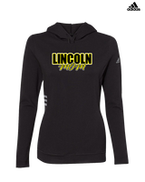 Lincoln HS Flag Football Mom - Womens Adidas Hoodie