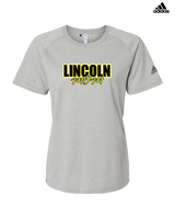 Lincoln HS Flag Football Mom - Womens Adidas Performance Shirt