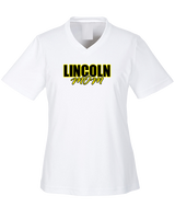 Lincoln HS Flag Football Mom - Womens Performance Shirt