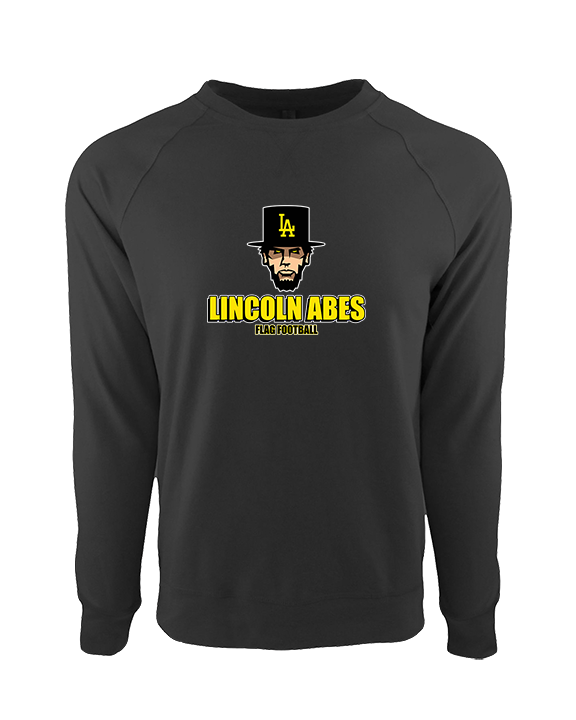 Lincoln HS Flag Football Shadow - Crewneck Sweatshirt