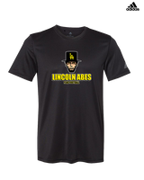 Lincoln HS Flag Football Shadow - Mens Adidas Performance Shirt