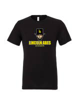 Lincoln HS Flag Football Shadow - Tri-Blend Shirt