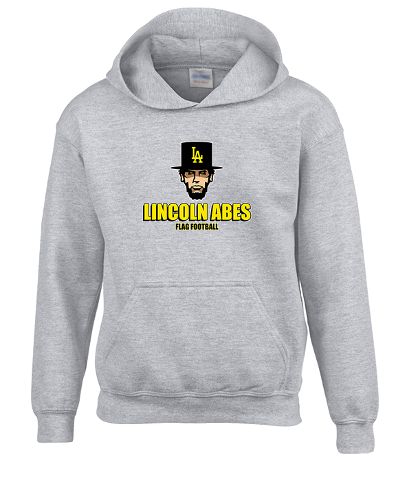 Lincoln HS Flag Football Shadow - Youth Hoodie