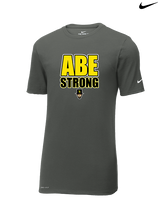 Lincoln HS Flag Football Strong - Mens Nike Cotton Poly Tee