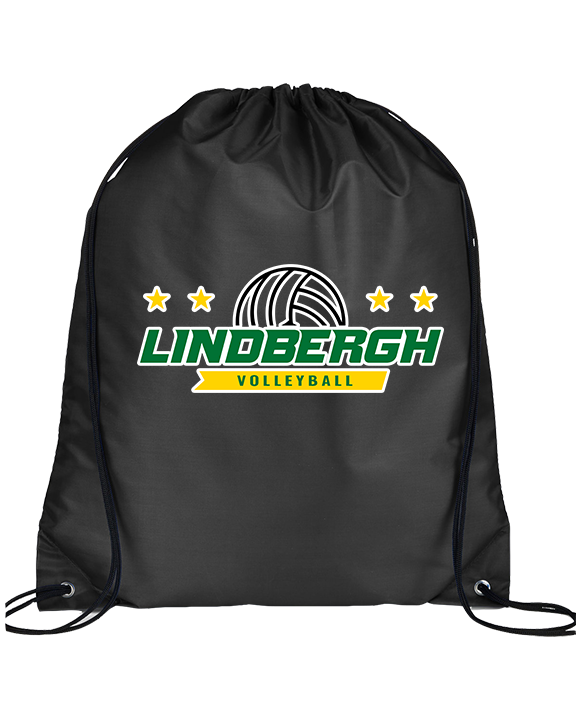 Lindbergh HS Girls Volleyball Additional Logo - Drawstring Bag