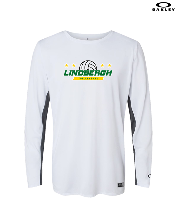 Lindbergh HS Girls Volleyball Additional Logo - Mens Oakley Longsleeve