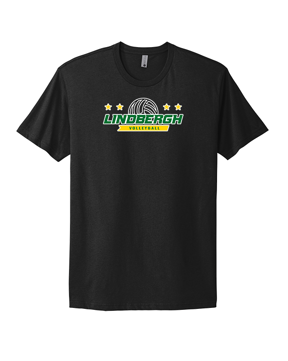 Lindbergh HS Girls Volleyball Additional Logo - Mens Select Cotton T-Shirt