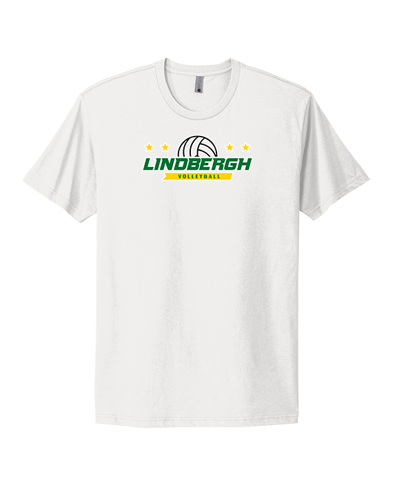 Lindbergh HS Girls Volleyball Additional Logo - Mens Select Cotton T-Shirt