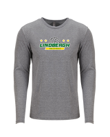 Lindbergh HS Girls Volleyball Additional Logo - Tri-Blend Long Sleeve