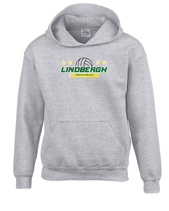 Lindbergh HS Girls Volleyball Additional Logo - Unisex Hoodie