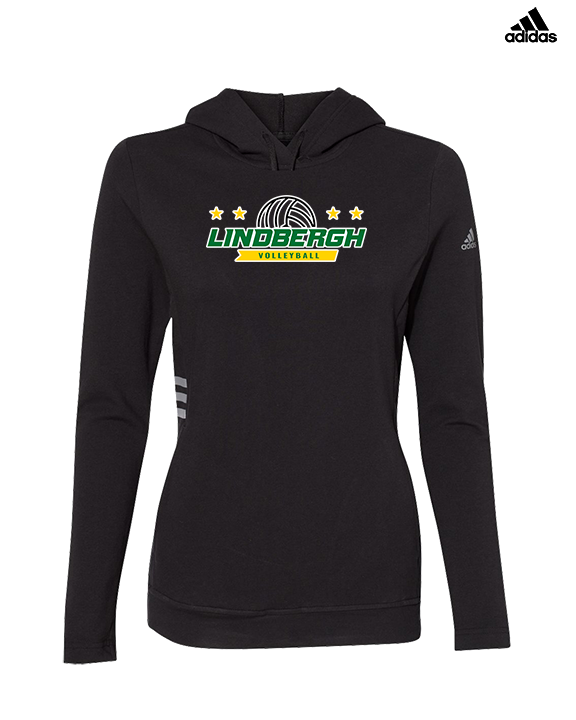 Lindbergh HS Girls Volleyball Additional Logo - Womens Adidas Hoodie