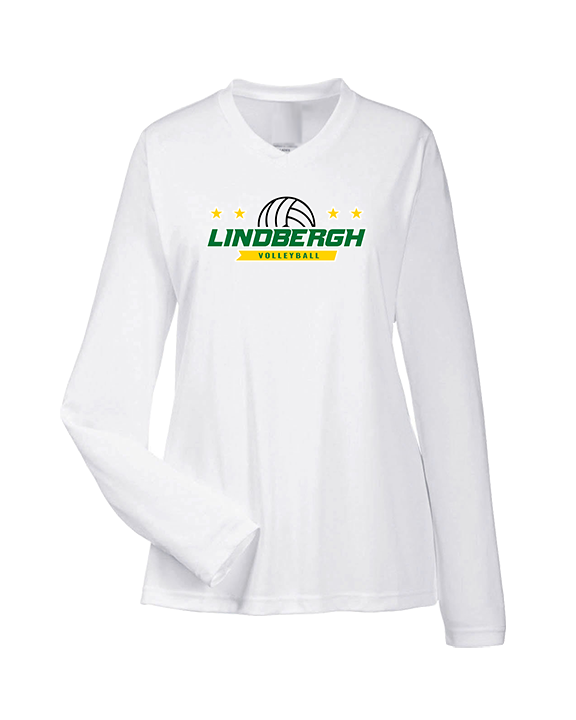 Lindbergh HS Girls Volleyball Additional Logo - Womens Performance Longsleeve