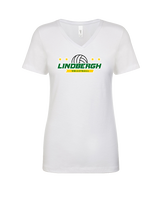 Lindbergh HS Girls Volleyball Additional Logo - Womens V-Neck