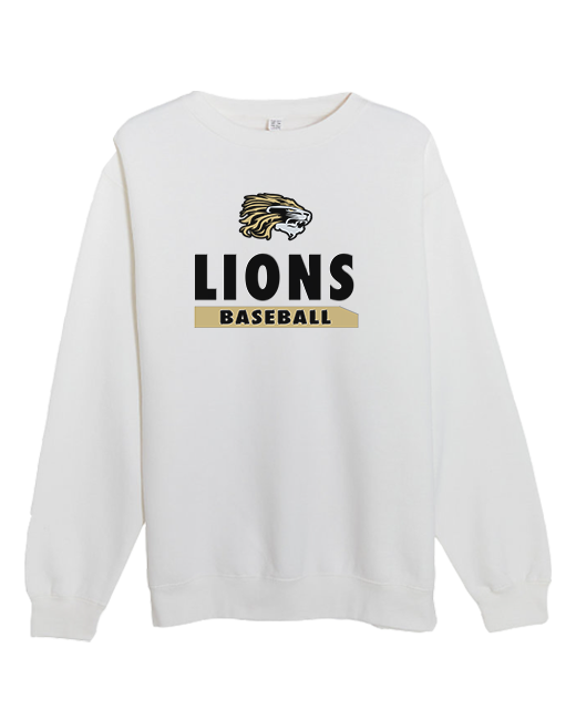 Kaufman Lions Baseball - Crewneck Sweatshirt