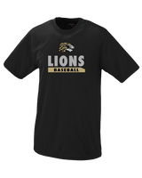 Kaufman Lions Baseball - Moisture Wicking T-Shirt