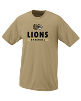Kaufman Lions Baseball - Moisture Wicking T-Shirt