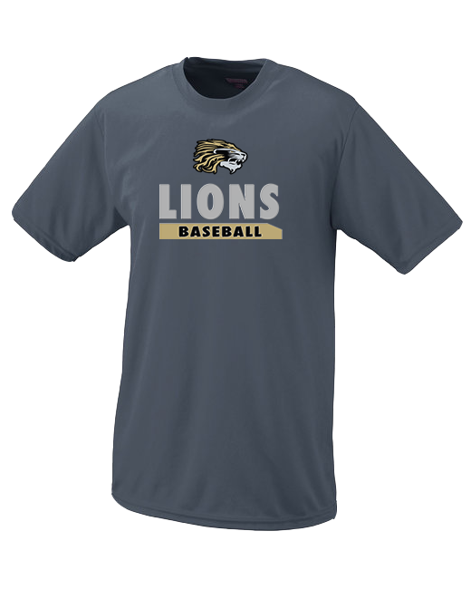 Kaufman Lions Baseball - Moisture Wicking T-Shirt