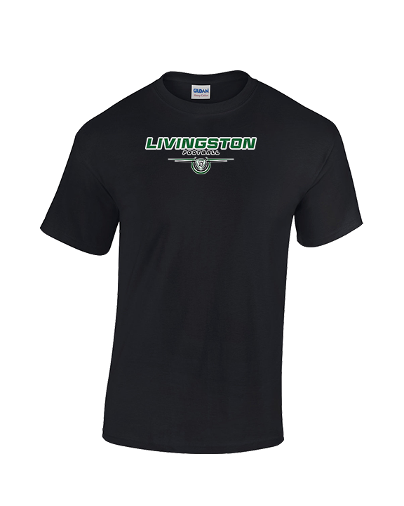 Livingston Lancers HS Football Design - Cotton T-Shirt