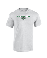 Livingston Lancers HS Football Design - Cotton T-Shirt