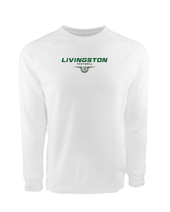 Livingston Lancers HS Football Design - Crewneck Sweatshirt