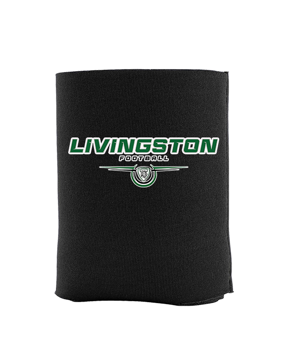 Livingston Lancers HS Football Design - Koozie