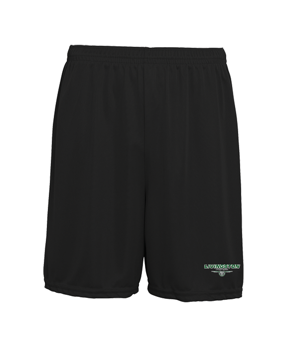 Livingston Lancers HS Football Design - Mens 7inch Training Shorts