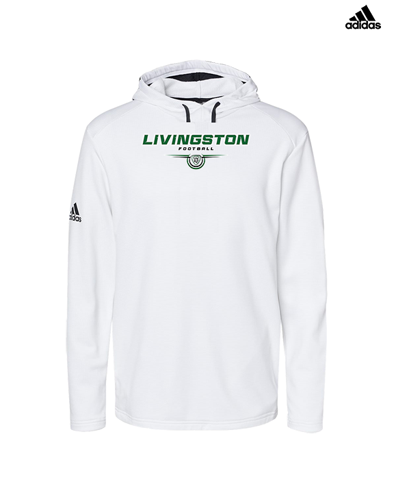 Livingston Lancers HS Football Design - Mens Adidas Hoodie