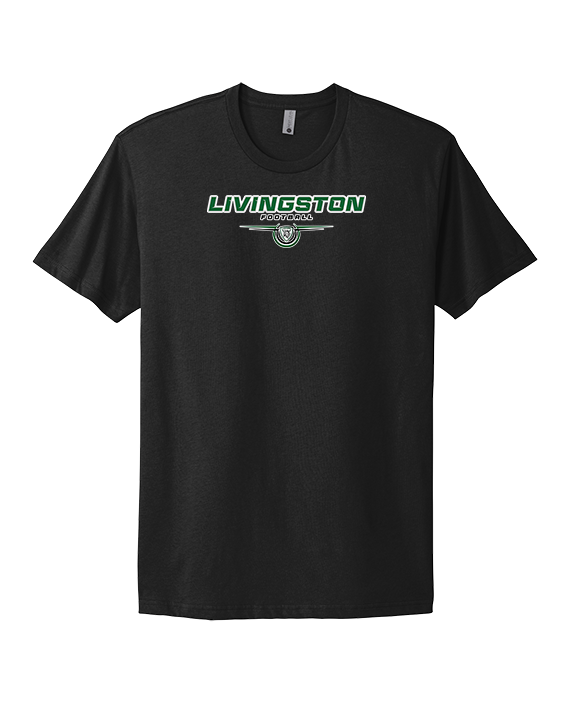 Livingston Lancers HS Football Design - Mens Select Cotton T-Shirt