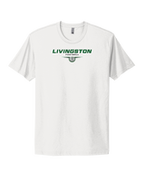 Livingston Lancers HS Football Design - Mens Select Cotton T-Shirt