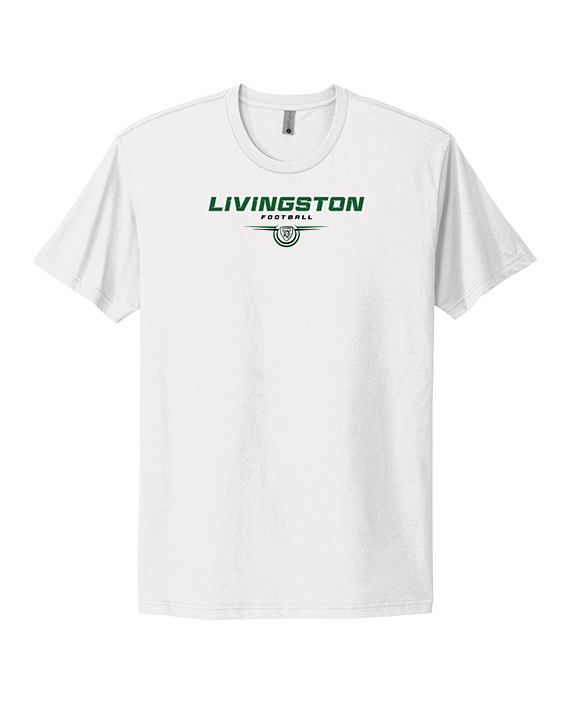 Livingston Lancers HS Football Design - Mens Select Cotton T-Shirt