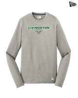 Livingston Lancers HS Football Design - New Era Performance Long Sleeve