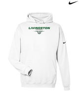 Livingston Lancers HS Football Design - Nike Club Fleece Hoodie