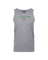 Livingston Lancers HS Football Design - Tank Top